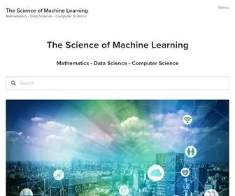 ML-Science.com(The Science of Machine Learning) Screenshot