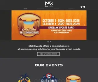 ML8Events.com(ML8 EVENTS) Screenshot