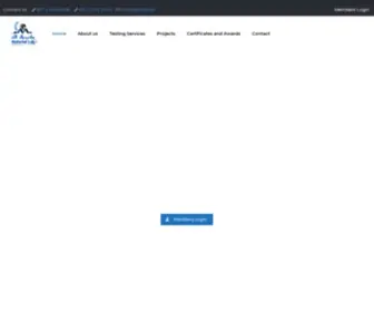 Mlab.ae(Leaders In Material Testing Industry) Screenshot