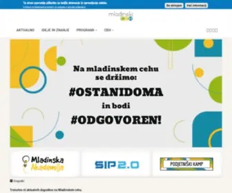 Mladinski-Ceh.si(Društvo) Screenshot