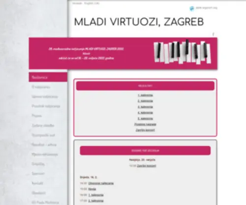 Mladivirtuozi.org(Mladi virtuozi) Screenshot
