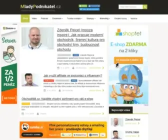 Mladypodnikatel.cz(MladýPodnikatel.cz) Screenshot