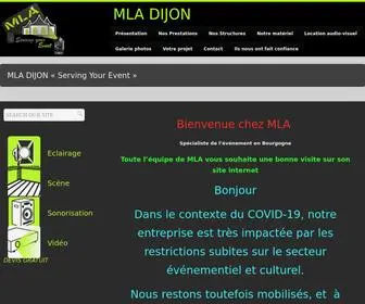 Mlanimation.com(MLA DIJON "Serving Your Event" MLA DIJON " Serving Your Event" Audiovisuel) Screenshot