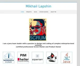 Mlapshin.com(A programmer's blog) Screenshot