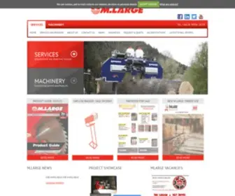 Mlarge.com(Tree services belfast) Screenshot