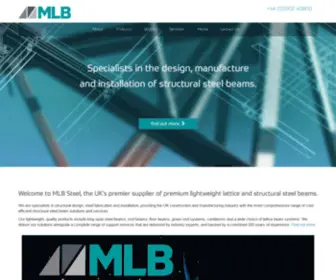 MLB-Steel.com(MLB Steel) Screenshot