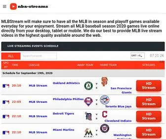 MLB-Streams.tv(MLB Streams) Screenshot