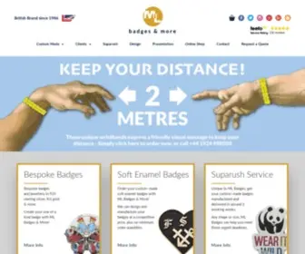 Mlbadges.com(Enamel Badges) Screenshot