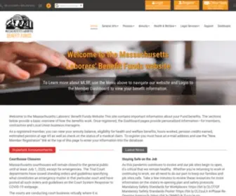MLBF.org(Massachusetts Laborers Benefit Funds) Screenshot