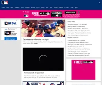 MLblists.com(The official site of major league baseball) Screenshot