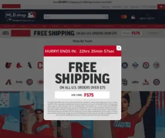 MLBshop.com(MLBshop) Screenshot