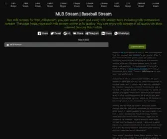 MLBStream.me(MLB Streams) Screenshot