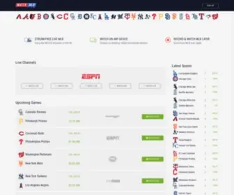 MLBStreams.co(WatchncaafLive) Screenshot