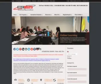 MLccollege.ca(SAP Training Online Education Toronto Mississauga Ahamedabad California Brampton Ajax Pickering Markham Certification Course SAP Online Training Sap Training) Screenshot