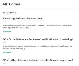 Mlcorner.com(ML Corner) Screenshot
