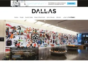 Mldallasmagazine.com(Modern Luxury) Screenshot