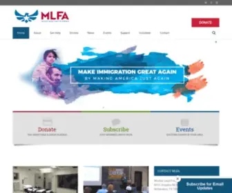 Mlfa.org(MUSLIM LEGAL FUND OF AMERICA) Screenshot