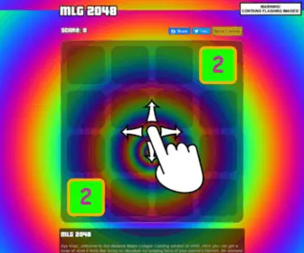 MLG2048.com(MLG 2048) Screenshot