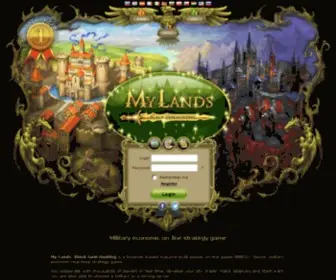 Mlgame.org(My Lands is a military) Screenshot