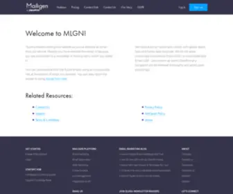 MLGN2CA.com(Email Marketing Software) Screenshot