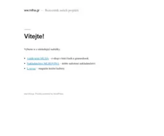 Mlha.gr(Ww. – Rozcestník našich projektů) Screenshot