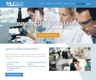Mlindustries.com(Moses Lake Industries) Screenshot