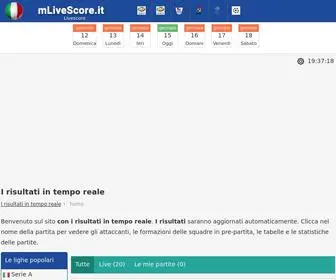 Mlivescore.it Screenshot