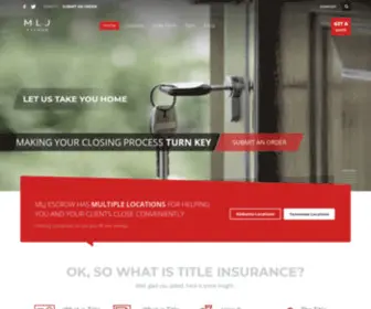 MLjtitle.com(Title Insurance Across Alabama) Screenshot