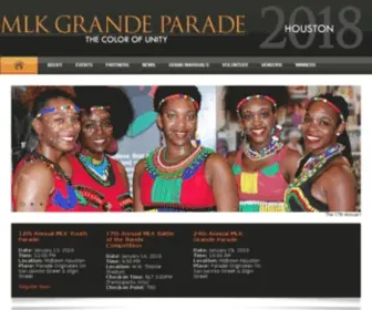 MLKgrandeparade.org(MLK Grande Parade) Screenshot