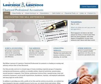 Mllaccountants.ca(MacMillan Lawrence & Lawrence) Screenshot