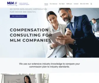 MLM-CC.com(Industry Analytics and Compensation Experts) Screenshot