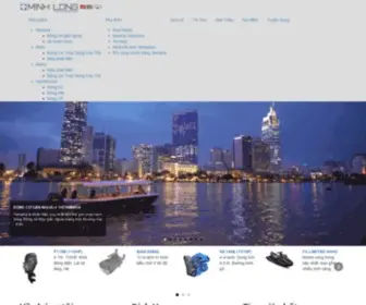 Mlmarine.com(Minh Long Marine) Screenshot