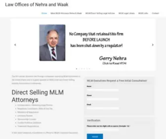 Mlmatty.com(The firm serves domestic and foreign companies operating MLM businesses in the United States and) Screenshot