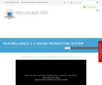 MLMbrilliance.com(MLM Training by MLM Brilliance) Screenshot