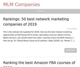 MLmcompanies.org(MLM Companies) Screenshot