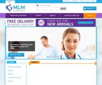 MLmhealthcare.ie(Medical Supplies) Screenshot