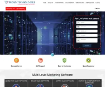 Mlmindelhi.com(Multi Level Marketing Software Solutions Company) Screenshot