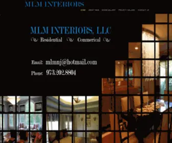 Mlminteriordesign.com(MLM Interiors) Screenshot