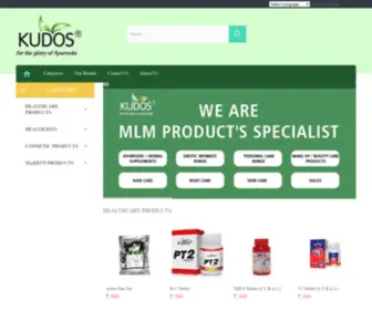 MLM.net.in(Mlm products supplier) Screenshot