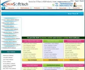 MLmsofttech.com(Best MLM Software Company) Screenshot