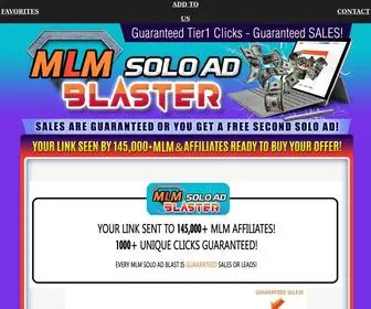 MLmsoloadblaster.com(Blast my email ad) Screenshot