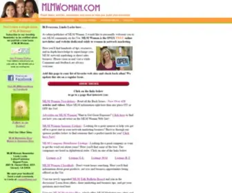 MLmwoman.com(MLM Woman Newsletter) Screenshot