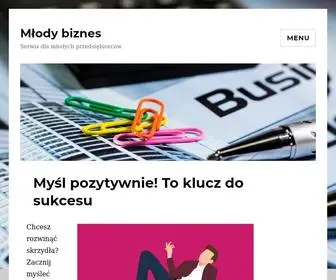 Mlody-Biznes.pl(Młody biznes) Screenshot