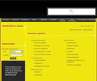 Mlogistica.com(Transportes, paqueteria y mudanzas economicas urgentes) Screenshot