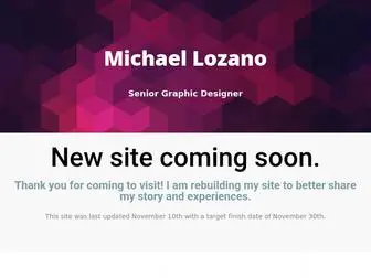 Mlozano.org(Mike Lozano) Screenshot