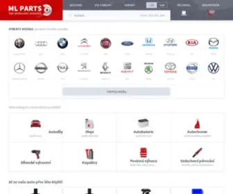 Mlparts.cz(Mlparts) Screenshot