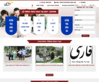 MLpcenter.edu.vn(Địa chỉ đào tạo ngôn ngữ ÂU) Screenshot