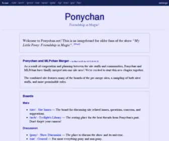 MLPchan.net(Mlp) Screenshot