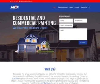 MLppainters.com(Painting Contractor for the Treasure Coast) Screenshot