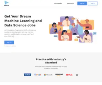 MLpro.io(Get your dream Machine Learning and Data Science job) Screenshot